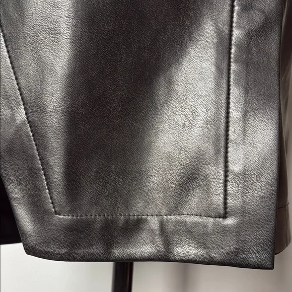 Bailey 44 Black collared Shirt Dress with snap buttons - Picture 5 of 13